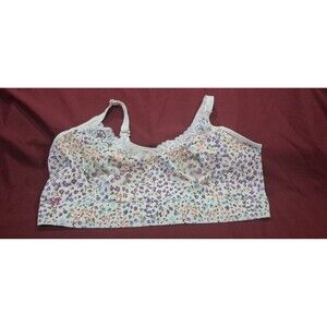 NWOT Ruby Ribbon Size 36 Heritage Lace Demiette Delicate Floral Bralette Bra New